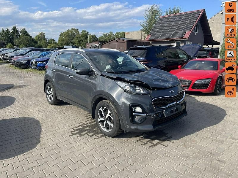 Grafitowy (metalik) Używany 2018 Kia Sportage 2 SUV | 42 900 zł - Obraz 1/4