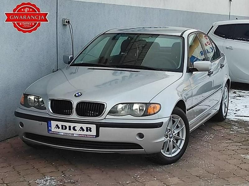 Srebrny Używany 2002 BMW 318 Sedan/Limuzyna | 11 700 zł (Dość drogi) - Obraz 1/4