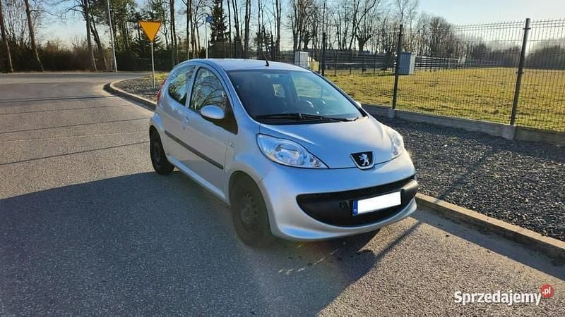 Srebrny Używany 2007 Peugeot 107 Hatchback | 4200 zł (Dobra cena) - Obraz 1/4