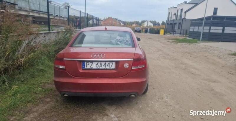 Wiśniowy Używany 2006 Audi A6 Sedan/Limuzyna | 13 000 zł (Dobra cena) - Obraz 1/4
