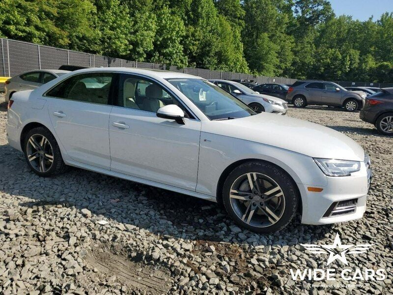Biały (metalik) Używany 2018 Audi A4 Sedan/Limuzyna | 48 900 zł - Obraz 1/4