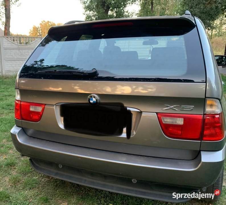 Szary Używany 2005 BMW X5 SUV | 15 500 zł (Super Cena) - Obraz 1/3