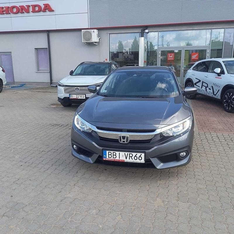 Polished metal m. Używany 2019 Honda Civic Elegance Sedan/Limuzyna | 79 900 zł (Uczciwa cena) - Obraz 1/4