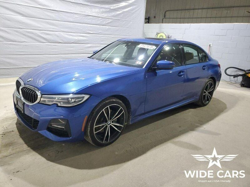 Niebieski (metalik) Używany 2020 BMW 330 Sedan/Limuzyna | 62 600 zł - Obraz 1/4