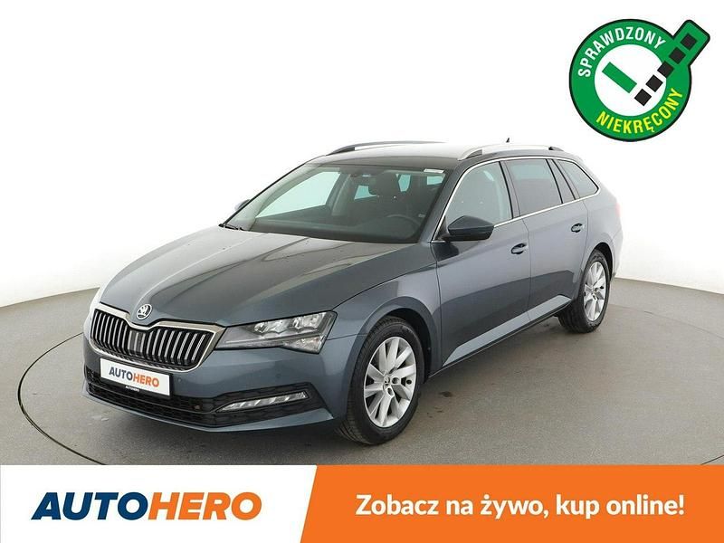 Szary Używany 2020 Skoda Superb Business Line Kombi | 71 000 zł (Dobra cena) - Obraz 1/3