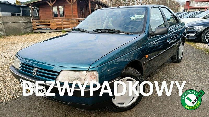 Niebieski Używany 1995 Peugeot 405 Sedan/Limuzyna | 15 900 zł - Obraz 1/4