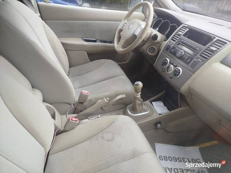 Zielony Używany 2007 Nissan Tiida Hatchback | 7800 zł - Obraz 1/4