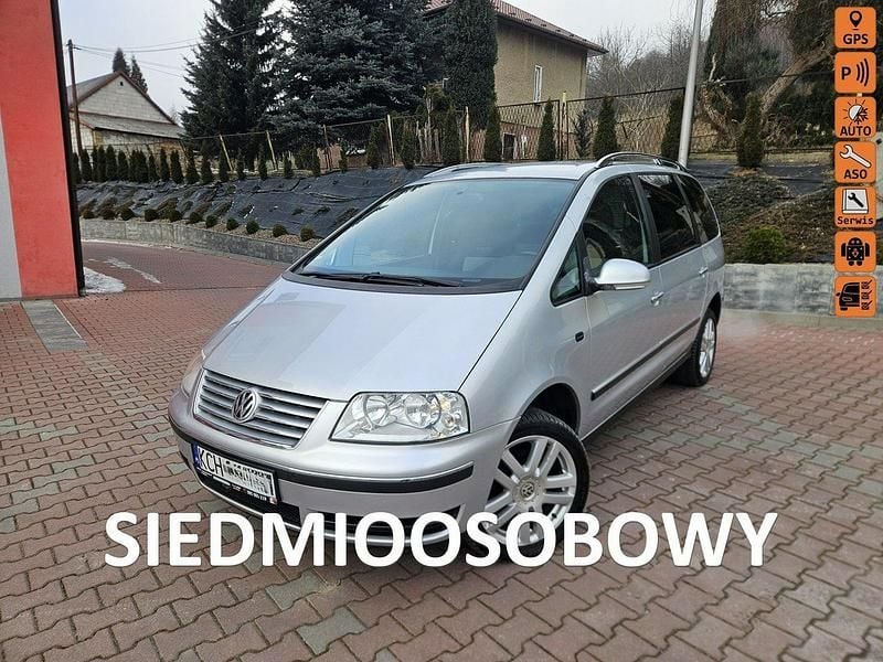Używany VW Sharan 140 KM (102 kW) 2007 Srebrny (metalik) Minivan