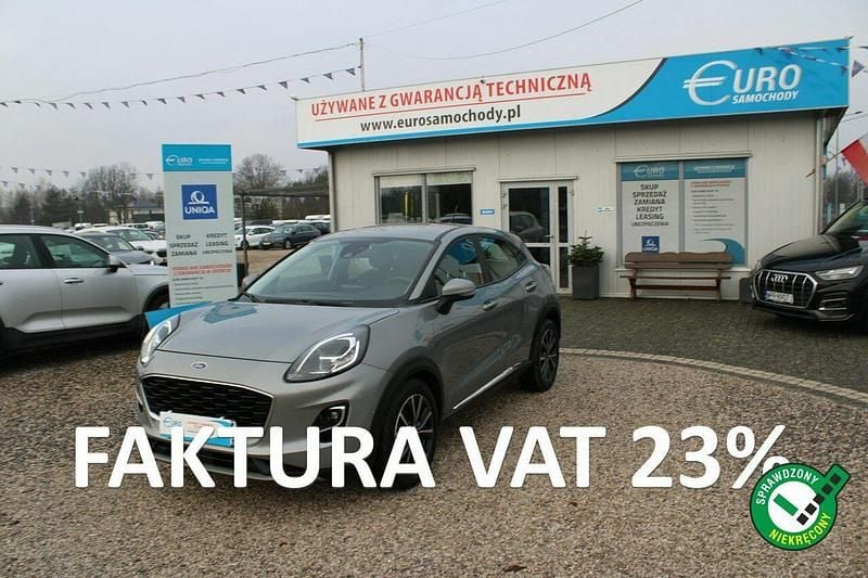 Szary Używany 2022 Ford Puma Titanium SUV | 61 900 zł (Dobra cena) - Obraz 1/4