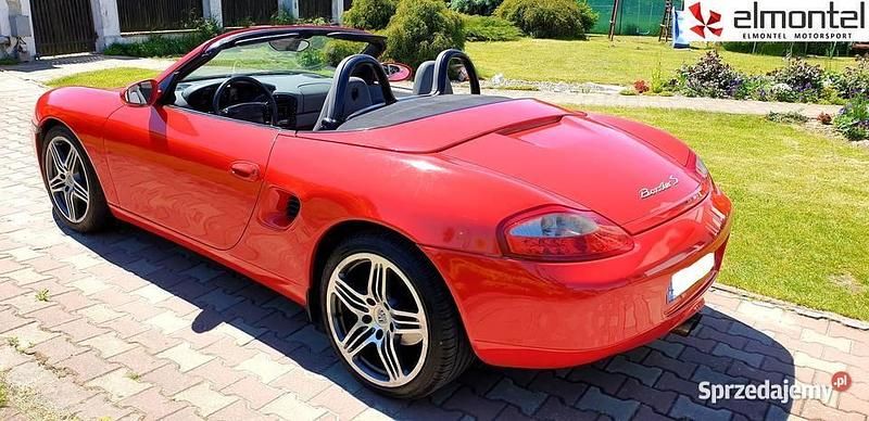 Używany Porsche 986 Boxster 1997 Czerwony Kabriolet