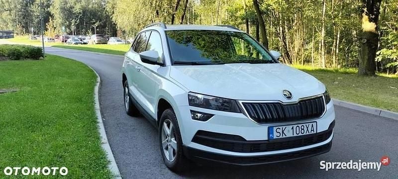 Biały Używany 2018 Skoda Karoq SUV | 72 900 zł (Dość drogi) - Obraz 1/4