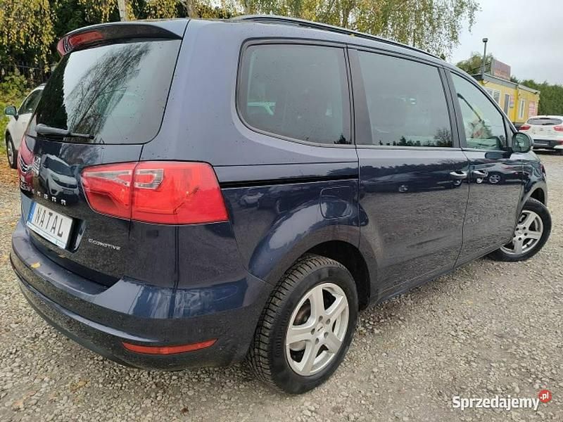 Niebieski ciemny (metalik) Używany 2014 Seat Alhambra Minivan | 36 900 zł (Dobra cena) - Obraz 1/4