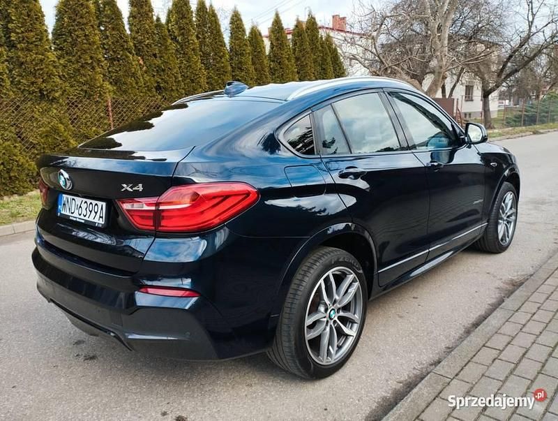 Używany BMW X4 190 KM (139 kW) 2014 Granatowy SUV