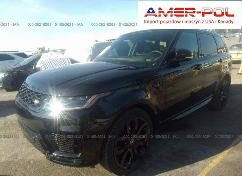 Czarny Używany 2020 Land Rover Range Rover Sport SUV | 280 000 zł - Obraz 1/4