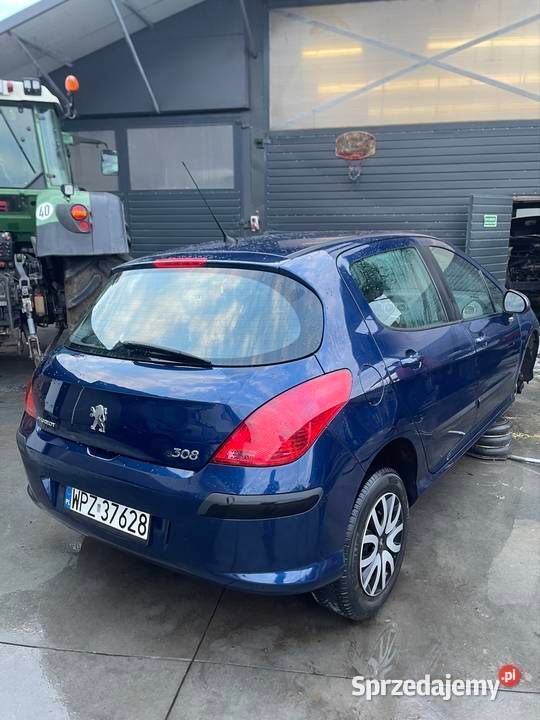 Granatowy Używany 2008 Peugeot 308 Hatchback | 9500 zł (Uczciwa cena) - Obraz 1/2