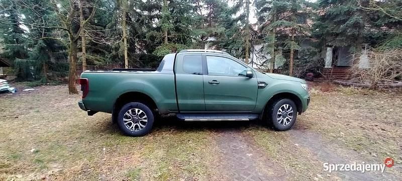 Używany Ford Ranger Wildtrack 2020 Zielony Pickup