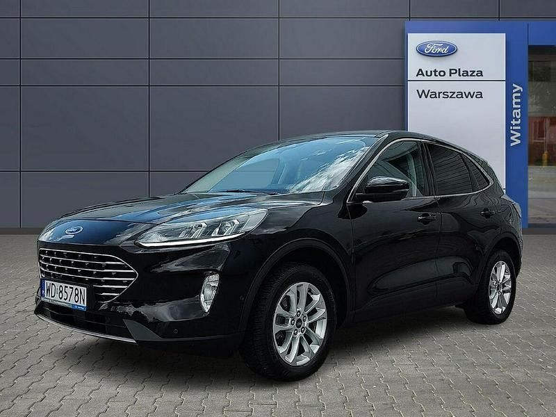 Czarny Używany 2020 Ford Kuga Titanium SUV | 89 900 zł (Drogi) - Obraz 1/4