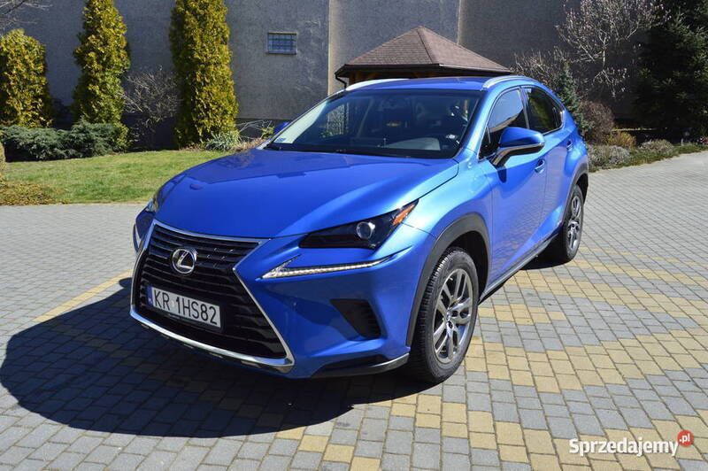 Niebieski Używany 2018 Lexus NX300h SUV | 119 900 zł - Obraz 1/4