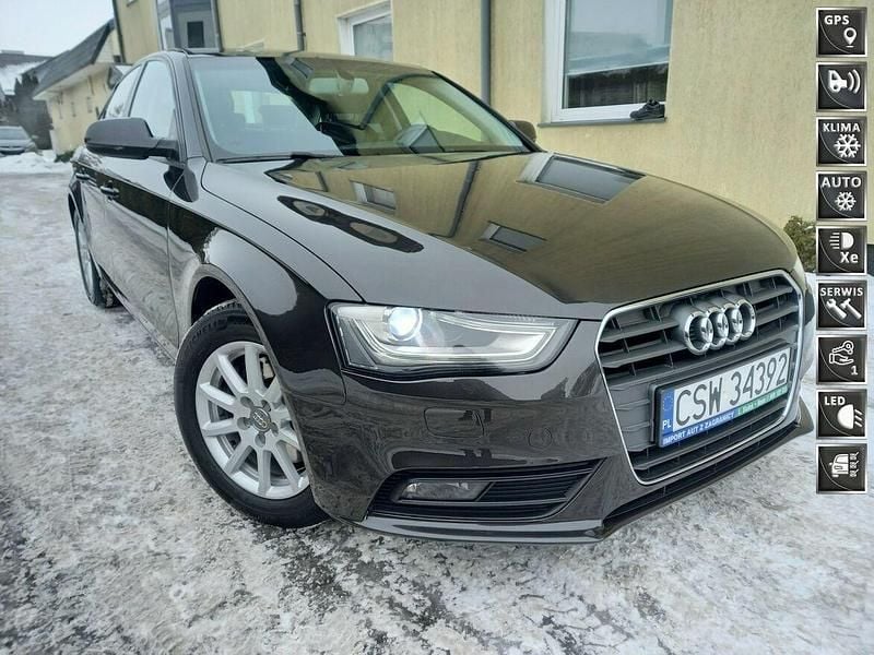 Używany Audi A4 136 KM (100 kW) 2013 Czarny Sedan/Limuzyna