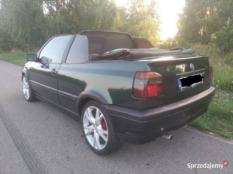 Zielony Używany 1994 VW Golf Cabriolet Kabriolet | 9500 zł - Obraz 1/4