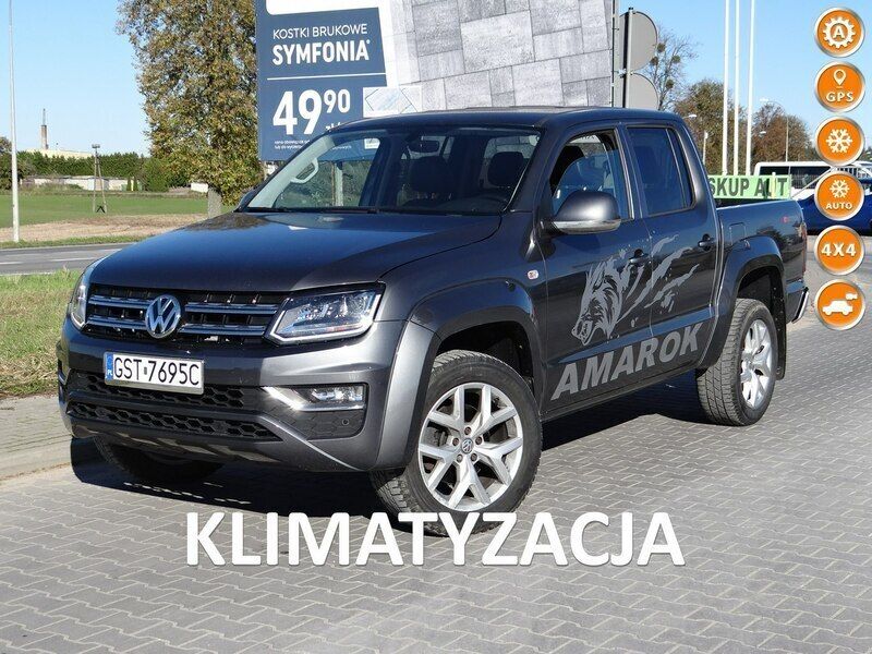 Szary Używany 2016 VW Amarok Pickup | 86 900 zł - Obraz 1/4