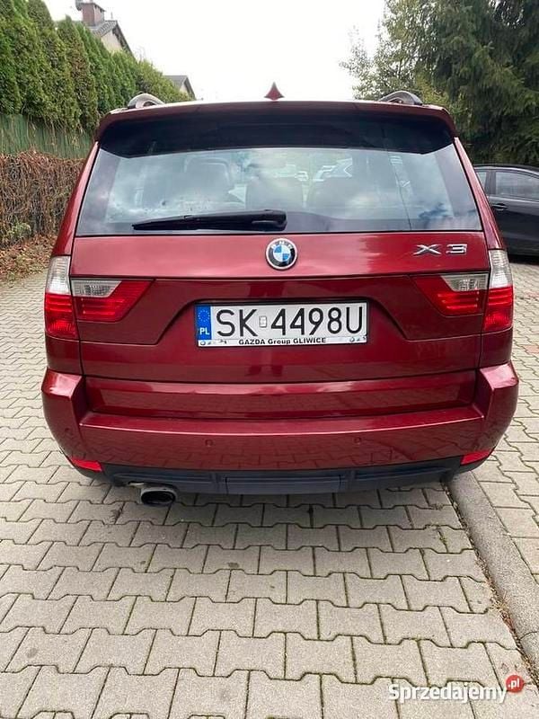 Bordowy Używany 2010 BMW X3 SUV | 25 500 zł (Uczciwa cena) - Obraz 1/4