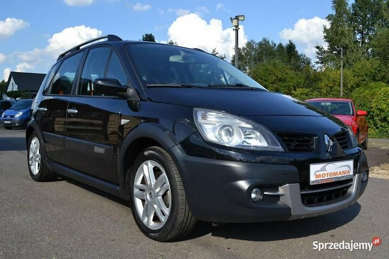 Czarny Używany 2007 Renault Scénic II Minivan | 15 900 zł (Drogi) - Obraz 1/4