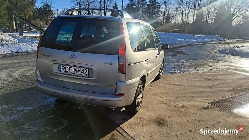 Srebrny Używany 2006 Citroën C8 Minivan | 3500 zł - Obraz 1/4