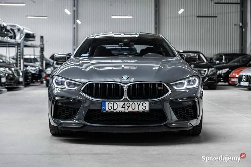 Używany BMW M8 Shadowline 600 KM (441 kW) 2021 Szary Coupe