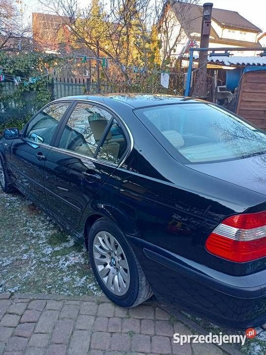 Używany BMW 320 2002 Czarny Sedan/Limuzyna