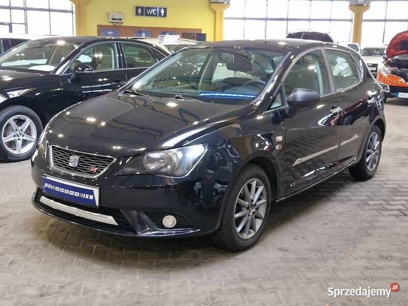 Używany Seat Ibiza 70 KM (51 kW) 2012 Czarny Hatchback