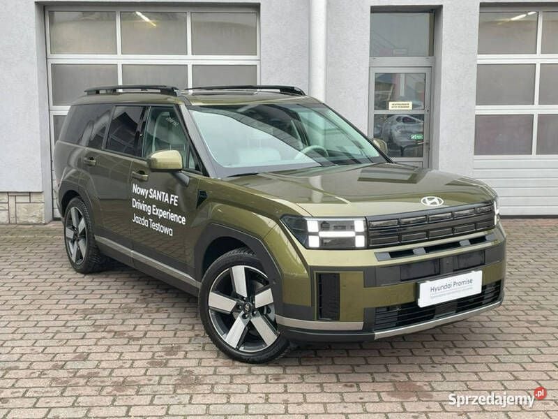 Zielony Używany 2024 Hyundai Santa Fe SUV | 234 900 zł (Dość drogi) - Obraz 1/4
