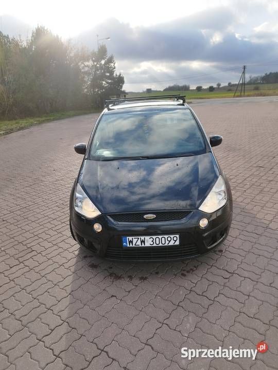 Czarny Używany 2007 Ford S-MAX S Minivan | 12 500 zł (Uczciwa cena) - Obraz 1/4