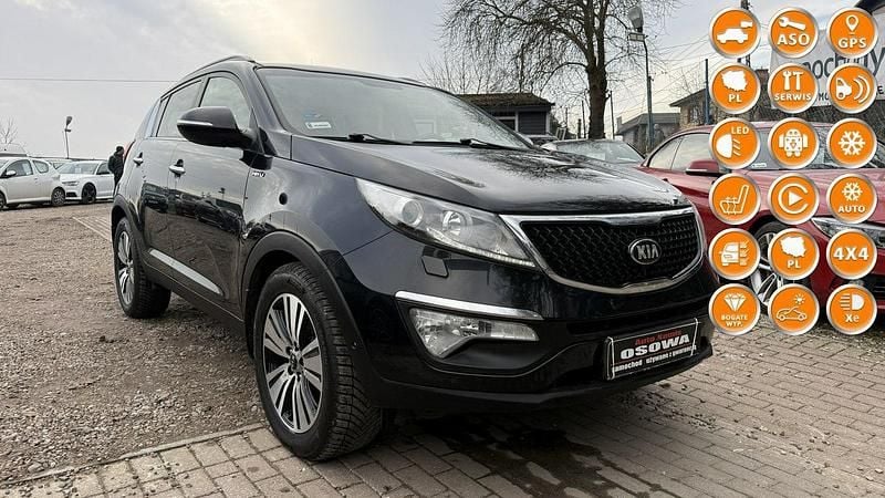 Czarny Używany 2014 Kia Sportage SUV | 47 999 zł (Uczciwa cena) - Obraz 1/4