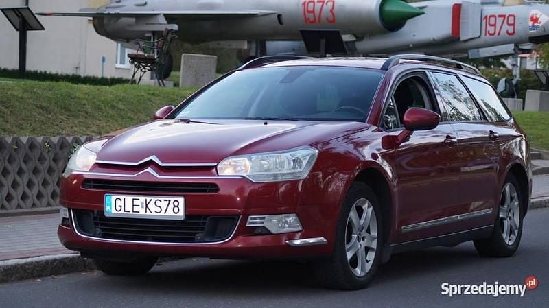 Czerwony Używany 2009 Citroën C5 Kombi | 7500 zł (Dobra cena) - Obraz 1/4