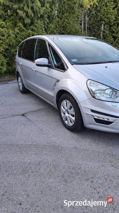 Srebrny Używany 2013 Ford S-MAX S Minivan | 34 000 zł (Dobra cena) - Obraz 1/4