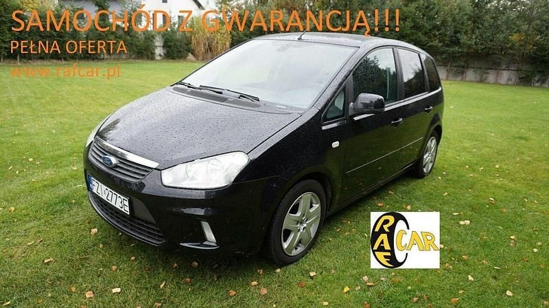 Czarny Używany 2010 Ford C-MAX Minivan | 13 999 zł (Uczciwa cena) - Obraz 1/4