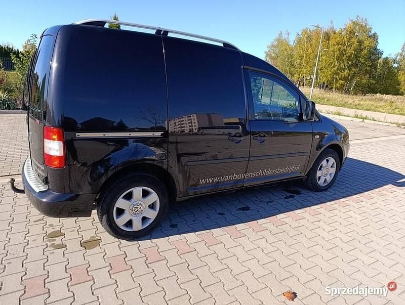 Czarny Używany 2007 VW Caddy Minivan | 14 500 zł (Dobra cena) - Obraz 1/4