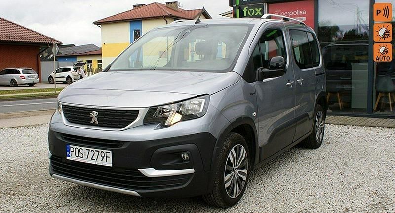 Szary Używany 2022 Peugeot Rifter Minivan | 79 700 zł (Drogi) - Obraz 1/4