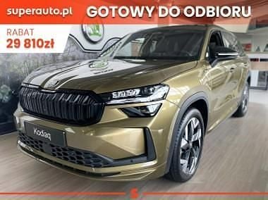 Złoty Nowe 2025 Skoda Kodiaq SportLine SUV | 214 940 zł (Uczciwa cena) - Obraz 1/4