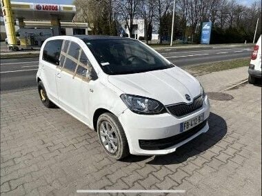Biały Używany 2018 Skoda Citigo Hatchback | 11 900 zł - Obraz 1/4