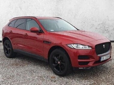 Czerwony Używany 2018 Jaguar F-Pace Prestige SUV | 183 900 zł - Obraz 1/4