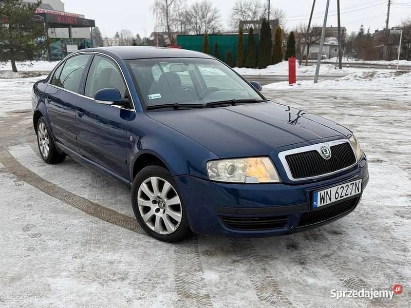 Używany Skoda Superb 2007 Niebieski Sedan/Limuzyna