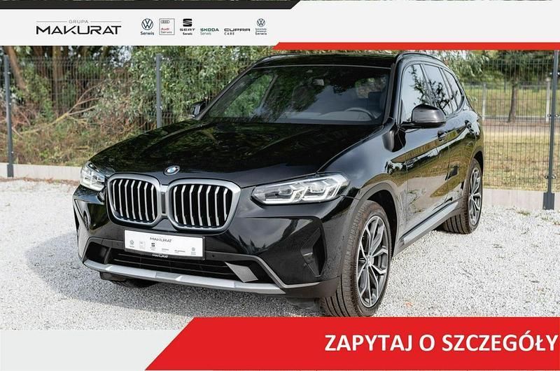 Czarny Używany 2021 BMW X3 Sport Line SUV | 199 700 zł - Obraz 1/4