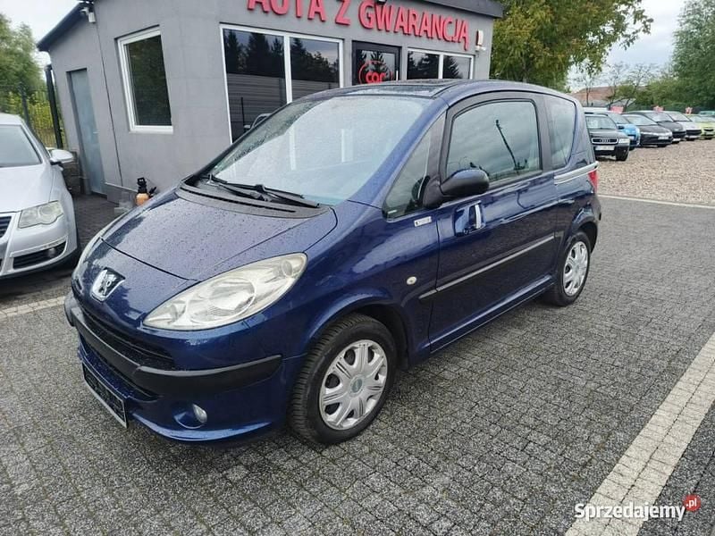 Niebieski Używany 2007 Peugeot 1007 Hatchback | 6700 zł - Obraz 1/4