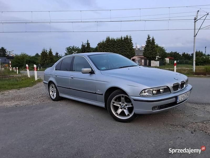 Srebrny Używany 1996 BMW 535 Sedan/Limuzyna | 39 000 zł - Obraz 1/4