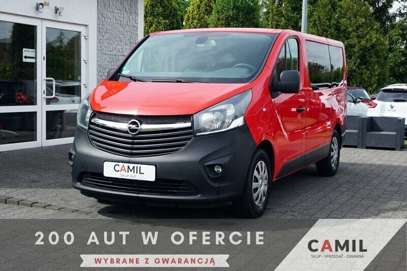 Czerwony Używany 2016 Opel Vivaro Van | 41 000 zł - Obraz 1/4