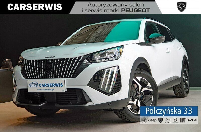 Biały Nowe 2025 Peugeot 2008 Allure SUV | 123 970 zł - Obraz 1/4