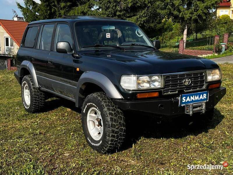 Szary Używany 1997 Toyota Land Cruiser SUV | 89 900 zł - Obraz 1/4