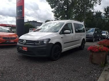 Biały Używany 2019 VW Caddy Maxi Minivan | 79 900 zł - Obraz 1/4